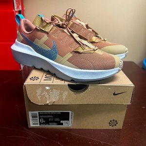 Nike Girls Mineral Clay Crater Impact (GS) DB3551 201 Running Shoes Size US 6